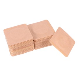 Gatuida 50pcs Breathable Nonwoven Navel Stickers Blank Plaster for Newborn Belly Button Care Gentle Skin Friendly Circle Patches for Protection and Comfort