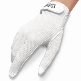 Caddy Classic Ladies Golf Glove Women | Various Stylish Mesh Design for High Breathability | Womens Golf Gloves Left Hand & Right Hand | Premium Leather Construction for Comfortable Fit