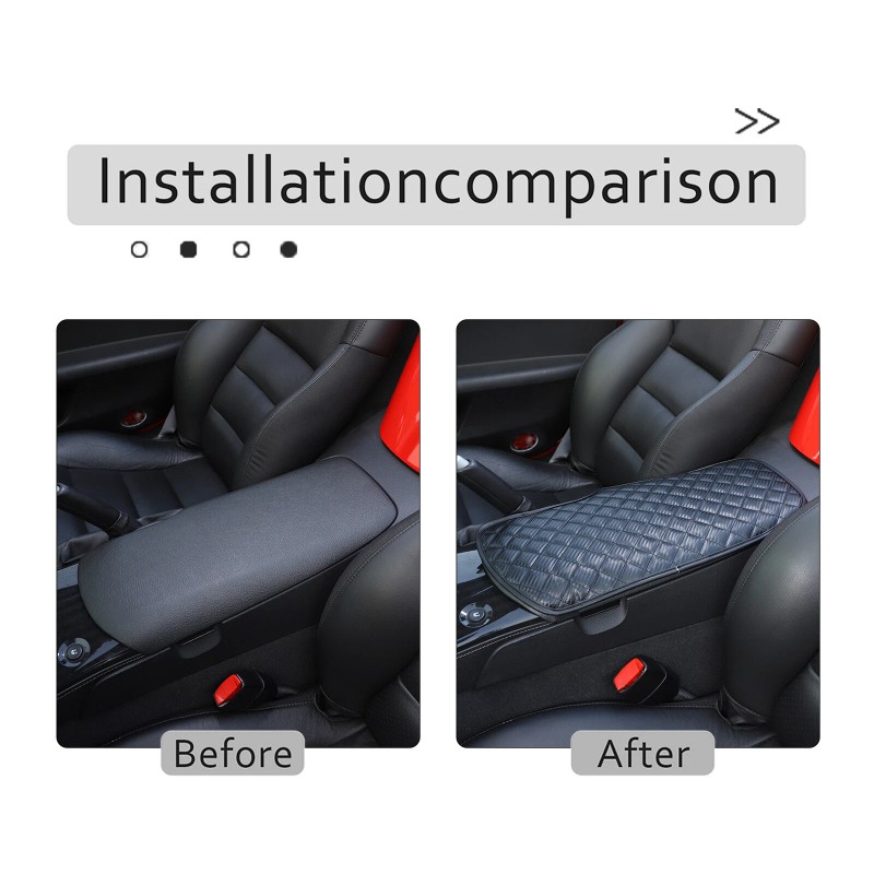 autotrim000 Armrest Pad Center Console Box Cover Protector For Corvette
