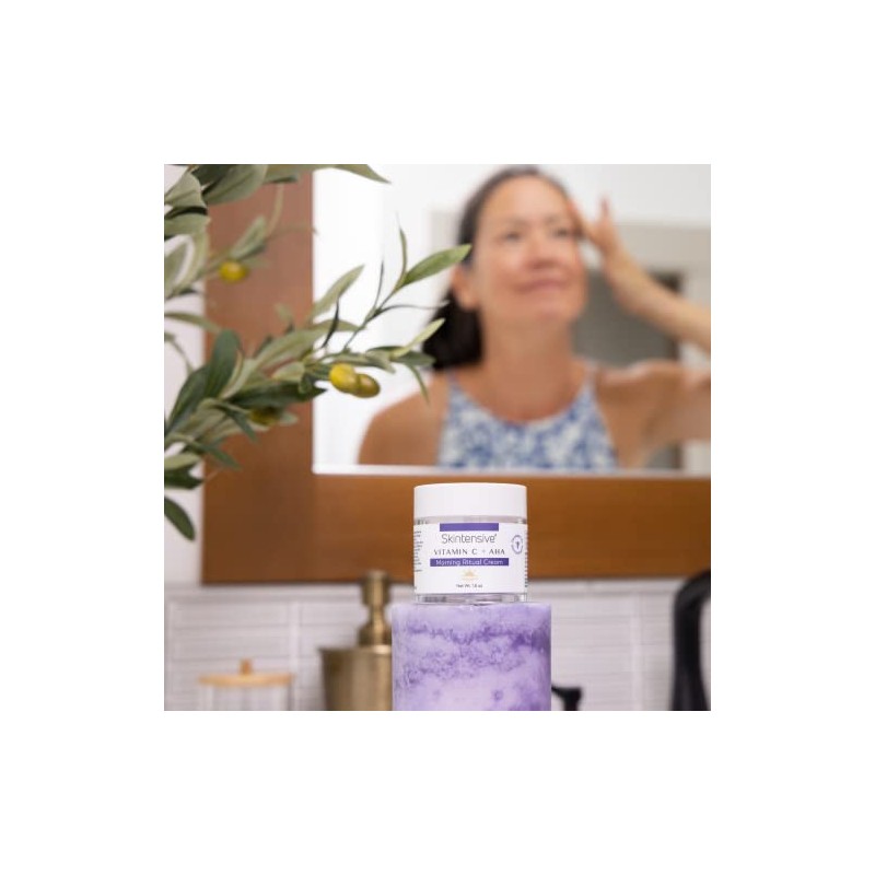 SKINTENSIVE- Crema facial ritual matutino con vitamina C y alfa