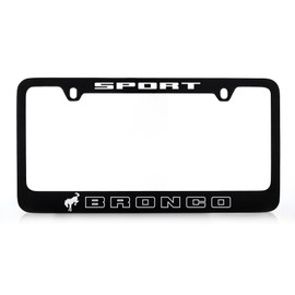FORD Bronco UV Printed Metal License Plate Frame - Sport