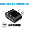OTG Micro to USB Adapter, tunghey Aluminum Alloy Micro USB