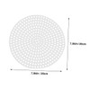 CORHAD Durable Crafting Quilting Sheets 12pcs Circular Grid Panels Mesh