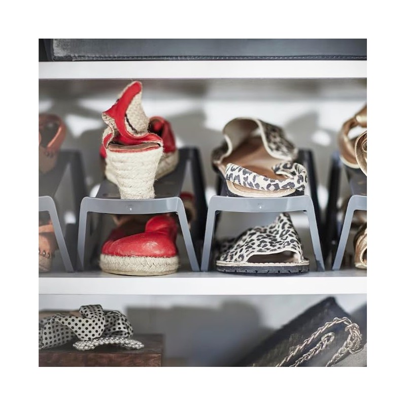 I-K-E-A MURVEL Shoe Organizer Rack Display Holder Stand Plastic Lightweight