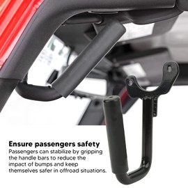 Auto-Front-Haltegriff, Auto-Front-Haltegriffe, Schwarz Pulverbeschichtet, Ersatz für Wrangler TJ 1997–2006