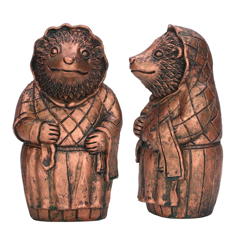 Hedgehog Garden Statue Hedgehog Shape Cute Appearance Resin Material Hedgehog