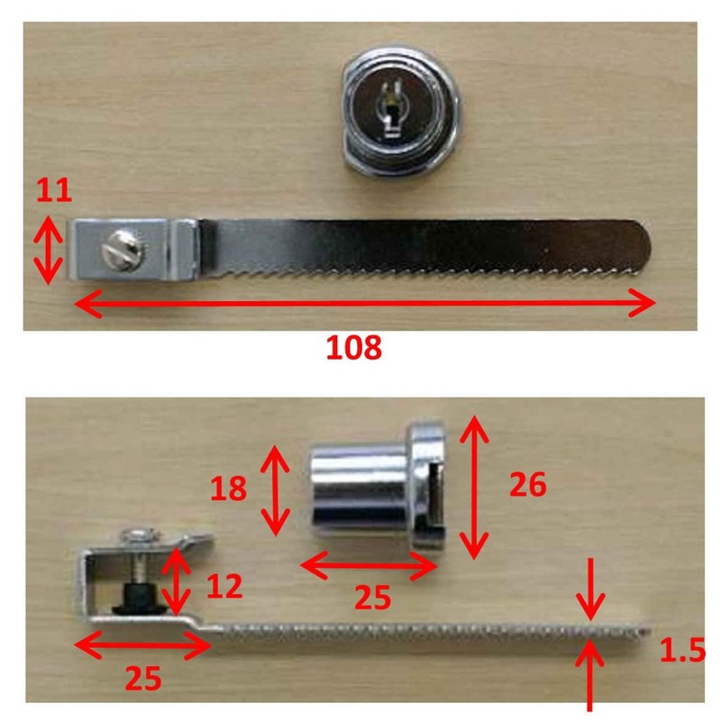 Shimizu SGL Sliding Glass Lock