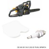 Briny River 1 Set Chain Saw Service Kit Includes Spark