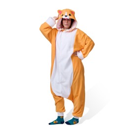 Corgi Kigurumi-Regular Unisex Animal Cosplay Adult Onesie Costume