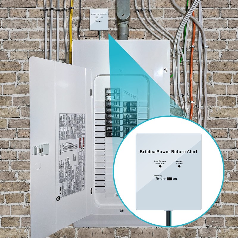 Power Return Alarm, Briidea Utility Power Back on Alert for