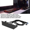 USB 3.0 Front Panel, 5.25in 4 Ports 5Gbps High Speed