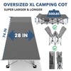 Seeutek Folding Camping Cot for Adults with Carry Bag, Portable