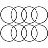 (8-Pack) Salt Cell O-Ring Compatible with Hayward GLX-Cell-Union Buna-N for
