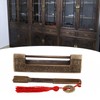 Chinese Antique Lock Retro Spacing 9cm/3.5in Classic Pattern Brass Horizontal
