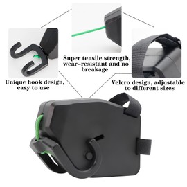 Rigidstone Children's Bicycle Tow Rope with 30 Reflective Stickers for Bicycles, 2.5 m Retractable Parents Child Bicycle Tow Rope, Load Capacity 500 lbs for Children MTB Bike