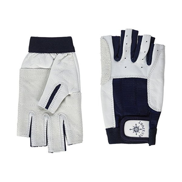 BluePort Segelgloves aus leather - 5 Finger frei XXL
