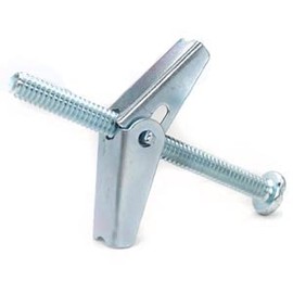 cSeao 10-Pack 1/4"-20 Heavy Duty Drywall Toggle Bolts Anchors with 3" 1/4-20 Screws for Hanging TV, Ceiling Lights, Curtain