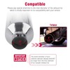 Upower 4" to 8" Exhaust Tip Mirror Polished 4 Inch