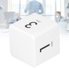 Gravity Sensor Cubic Digital Timer with Display Time Management for