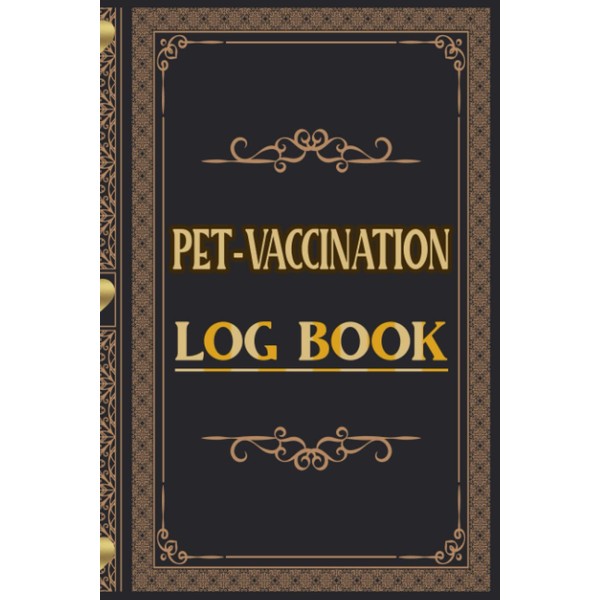 Pet Vaccination Log Book: Simple Pet Vaccination Log Book, Pet