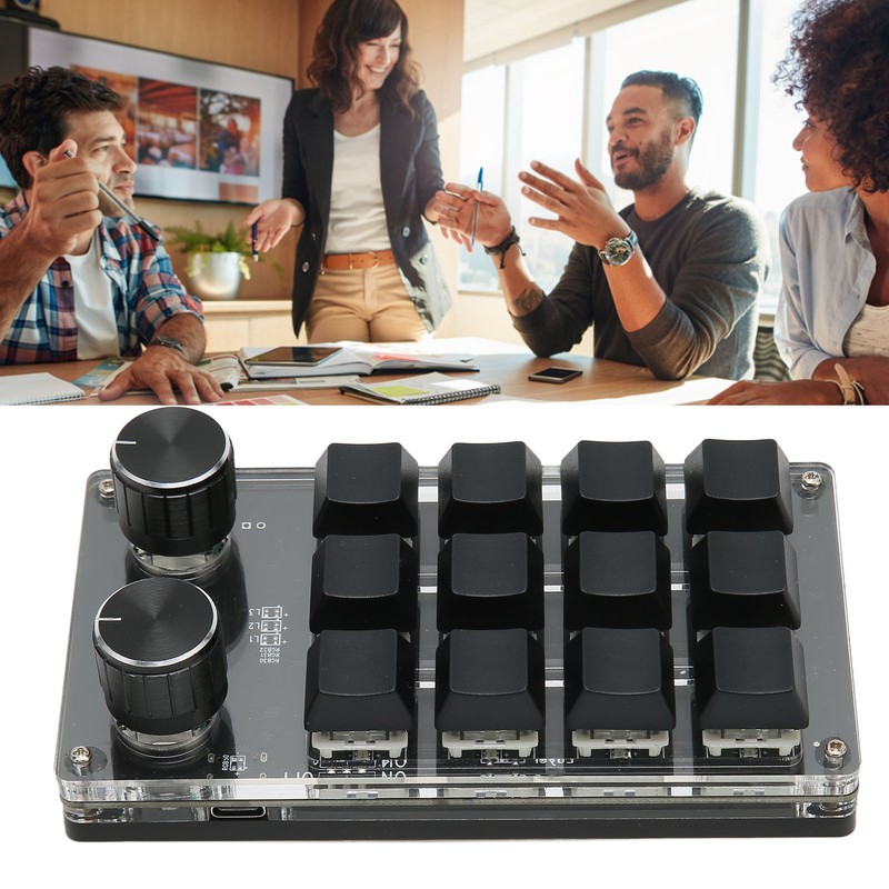 Mini Keypad 1 Handed Mechanical Keyboard Wired USB Programmable Macro