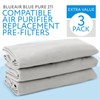 Impresa 3 Pack Replacement Washable Pre-Filters compatible with Blueair Blue