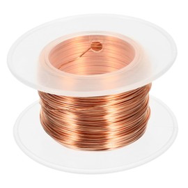 LALAFINA 1 Roll Soft Copper Wire Feet Pure for Jewelry Making DIY Crafts Gardening Supplies Flexible Copper Wire for Electroplating Beading Science Projects