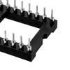 sourcing map 6pcs DIP IC Chip Socket Adaptor 2.54mm Pitch