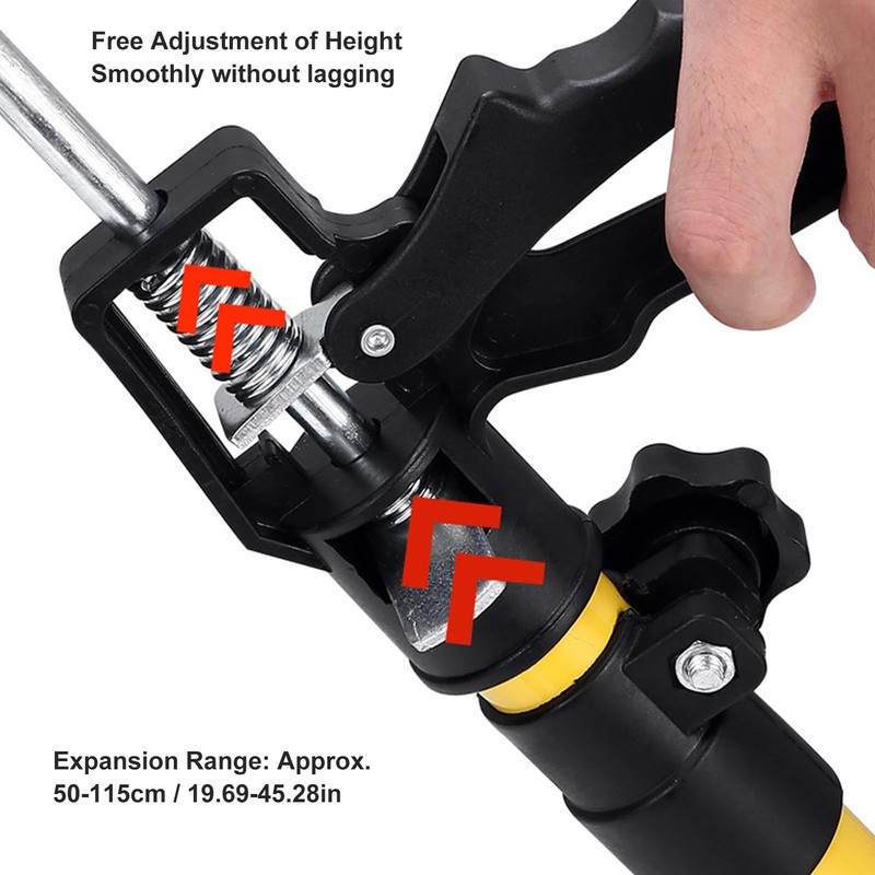 2 Pack Support Pole, Steel Telescopic Adjustable Hand Support System,