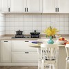 Ravinte Adhesive Cabinet Handles Self Stick Drawer Pulls Stick on