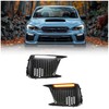 HECASA LED Fog Lights Covers Compatible with 2018-2021 Subaru WRX