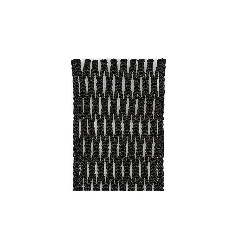 StringKing Type 5X Semi-Hard Lacrosse Mesh Piece (Black)