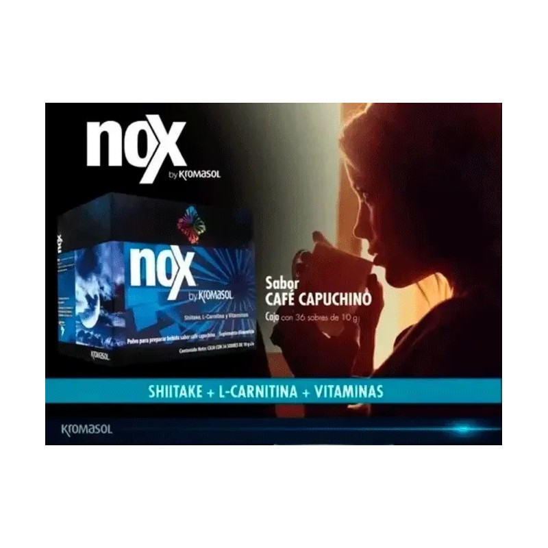 Kromasol Nox Deliciosa Bebida Sabor Capuchino
