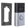 GESTECH Replacement Mount Bracket Back Plate for 2nd Generation Doorbell and Includes Fittings (Ring 2nd Generation)