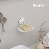 Glaster soap dish/soap dish/absorbent supplies/bathroom supplies / 글라스터 비누받침대/비누대/흡착용품/욕실용품