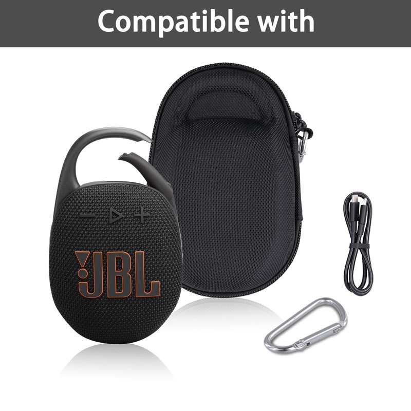 co2CREA Hard Carrying Case Replacement for JBL Clip 5 Waterproof