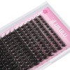 UILULU Lash Clusters Natural Individual Lashes Clusters 168 Count 0.07D