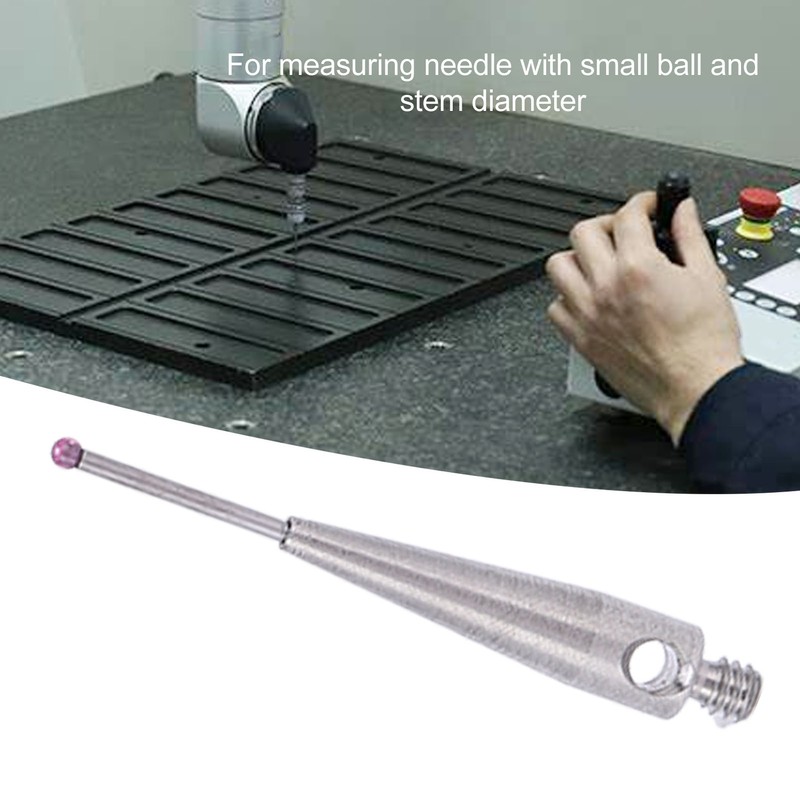 CMM Touch Probe Stylus Tungsten Carbide Stem M2 Thread Ruby
