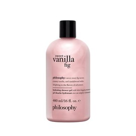 philosophy hydrating shower gel sweet vanilla fig, 480ml (16oz)