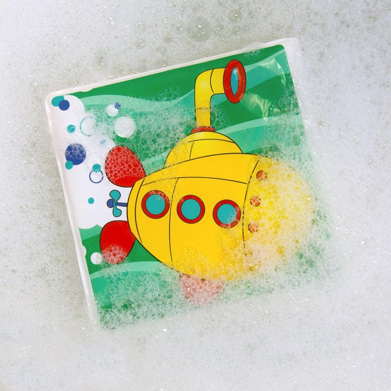 Nuby Bath Fun Time Book with Water-Proof Pages and Surprise