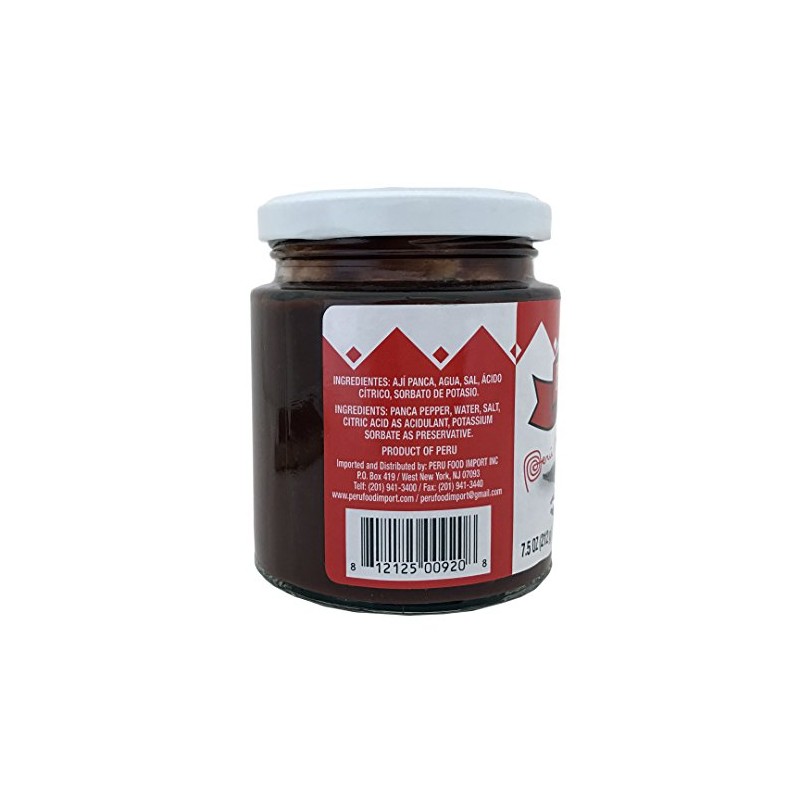 Peru Food Aji Panca Panca Pepper 7.5 Oz.