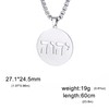 EUEAVAN Hebrew Necklaces Judaism Religion Faithchai Necklace Jehovah Pendants Hebrew