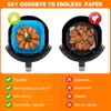 Boribim 2 PCS Reusable Silicone Air Fryer Liners - 8