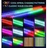 Tavaray 1PC 4FT COB LED Whip Light, Lighted Antenna Whips