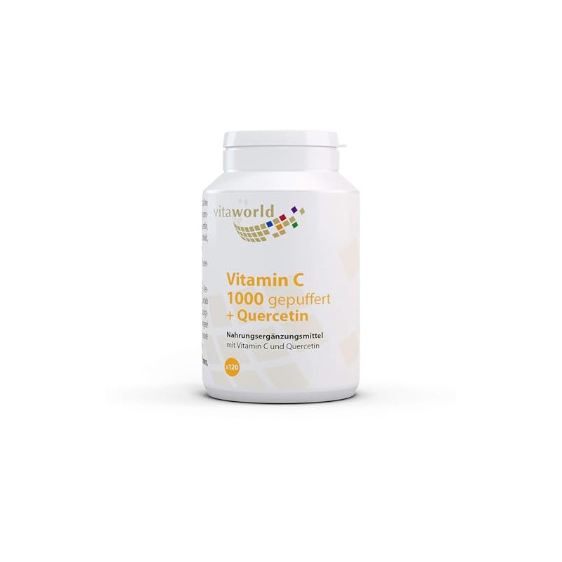 Vitaworld Vitamin C 1000 Buffered + Quercetin Tablets, Pack of
