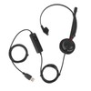 Telephone Headset Noise Canceling Comfortable Versatile Single Ear PC Headphone