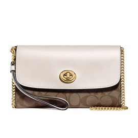 Coach Signature Chain Crossbody