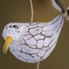 ART-CRAFT Seagull Wind Chime with Feather Propeller with 3 Decorative