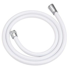 Gaona GA-FK011 Camo Shower Hose Replacement 6.3 ft (2.1 m) (with Adapter, Compatible with Most Manufacturers, White)