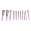 Set Profesional De Brochas De Maquillaje, 12 Unidades, Portá